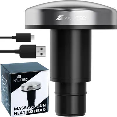 Produktbild von Aufwärmende Massagekopf für Massagepistole Ersatzkopf 18 mm Heat 22730
