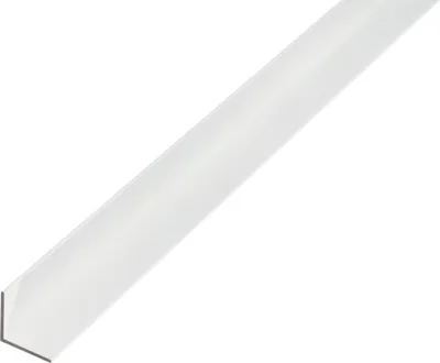 Produktbild von Alberts Winkelprofil | Aluminium, silberfarbig eloxiert | 1000 x 15 x 15 mm | 10er Set