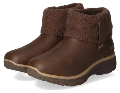 Produktbild von Skechers Damen Slip-ins Boots EASY GOING Braun Textil Größe: 35