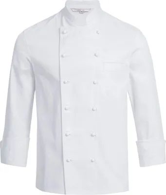 Produktbild von Greiff GASTRO MODA Herren Cuisine Basic Kochjacke Regular-Fit Weiß M