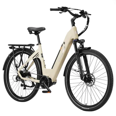 Produktbild von 28 Zoll Mittelmotor 70N.M 18AH E-Bike Elektrofahrrad E BIKE Trekking Bike Elektrorad E-Bike Damen Pedelec City E-Bikes Drehmomentsensor ebike 140KM