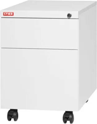 Produktbild von STIER Rollcontainer mit 2 Schubladen 550x390x790mm