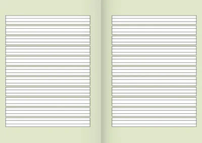 Produktbild von Schulheft A5 16 Blatt Lineatur 1 Packung mit 25 Stück