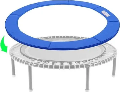 Produktbild von Federschutzpolster für 305 cm Trampolin - Blau