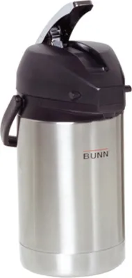 Immagine prodotto di THERMOSKANNE caffettiera teiera thermos in acciaio inox con pompa 2,5 litri