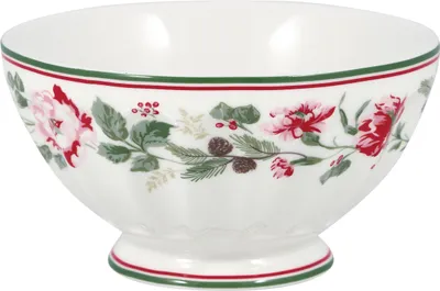 Zdjęcie produktu dla Porcelanowa miska na nóżce Leonora White