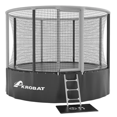 Productafbeelding van Akrobatiek trampoline "Gallus", diameter 480 cm, grijs-zwart