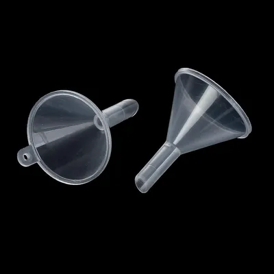 10 Mini-Trichter Kunststoff für Parfüm 39x37mm Kunststofftrichter Parfumtrichter