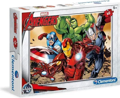 Immagine prodotto di Puzzle Clementoni - Vendicatori, 60 pezzi