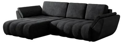 Produktbild von MIRJAN24 Ecksofa Faro L mit Bettkasten und Schlaffunktion, Seite universal, Rückenlehne in Form beweglicher Kissen (Farbe: Margo 227.09)