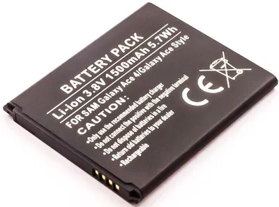 Immagine prodotto di Batteria per Samsung SM-G310HN agli ioni di litio, 3,8 V, 1500 mAh, nera.