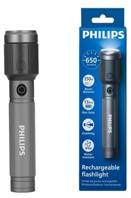 Produktbild von Philips Taschenlampe LED 15W 2000mAh Aluminium SFL2141/10