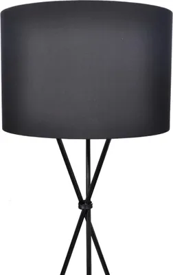 Obrázok produktu pre vidaXL Stojacia lampa so stojanom čierna 139 cm