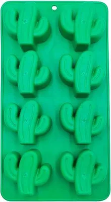 Produktbild von Form für Eisfiguren „Kaktus“, 8 Stück, 21,8X11X2cm