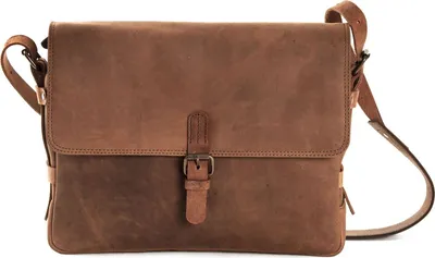 Produktbild von HAROLD'S Leder Schultertasche Antic Messengerbag Nature braun