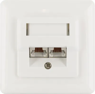 Produktbild von Schwaiger TDA1428 531, RJ-45, Weiß