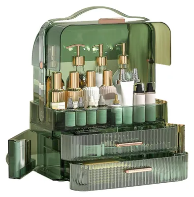 Productafbeelding van Elzusha - Multifunctionele Make-up Organizer met Lades