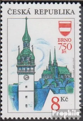 Produktbild von Briefmarken Tschechien 1993 Mi 9 (kompl.Ausg.) postfrisch Heimat
