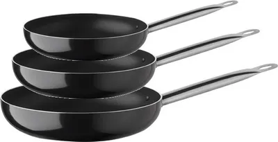 Produktbild von Gustav Voss Ø 20+24+28 cm Bratpfanne Brapfannen-Set PIRÄUS