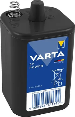 Produktbild von Varta Zink-Kohle-Batterie, 4R25 / Longlife, 6 V, 8.600 mAh