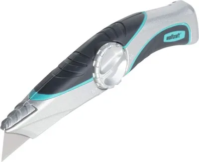 Obrázok produktu pre profesionálny nôž wolfcraft s odlamovacou čepeľou a puzdrom