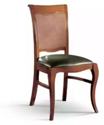 Zdjęcie produktu dla Klasyczny krzesło do jadalni, tapicerowane, design, mebel do siedzenia