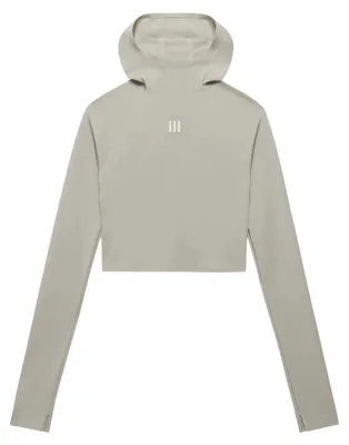 Imagen del producto de Adidas - Sudadera corta "Ath" para mujer, modelo GT24509 (talla 40 DE), color "Sesam"