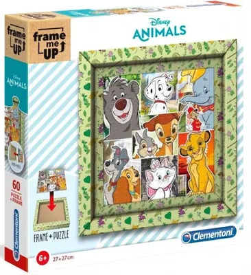 Obrázok produktu pre Clementoni Disney Animal Friends, 60 kusov, rozprávky, 6 rok / roky