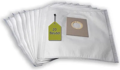 Produktbild von 20 Staubsaugerbeutel passend für ELIN Format 1100 + 2 Motor-Filter