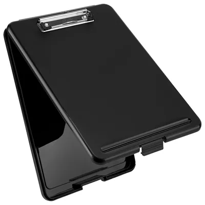 Produktbild von Läufer 55800 Klemmbrett mit Aufbewahrungsfach, schwarz