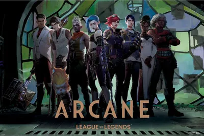 Produktbild von Arcane - Characters In Zaun Arcade - Poster 61x91,5 cm