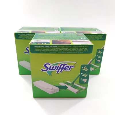 Produktbild von Swiffer Bodenwischer Trockene Bodentücher 120 Tücher Wischer ideal gegen Staub