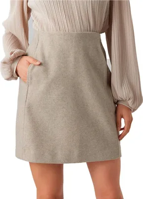 Immagine prodotto di Vero Moda Gonna corta Fortuneallison Beige,Grigio S Donna Beige,Grigio S
