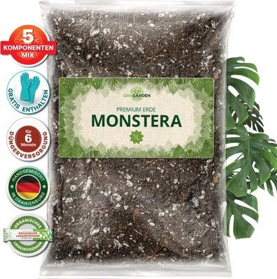 Produktbild von OraGarden Premium Monstera Erde 1 LiterOraGarden Premium Monstera Erde 48 Liter (Copy)