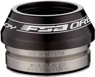 Image de Jeu de direction FSA Orbit I 36°/45° 1 1/8 pouce pour tête de fourche de 45 mm, noir