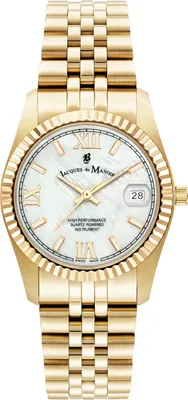 Image de Jacques du Manoir Montre dateur Inspiration Roman White