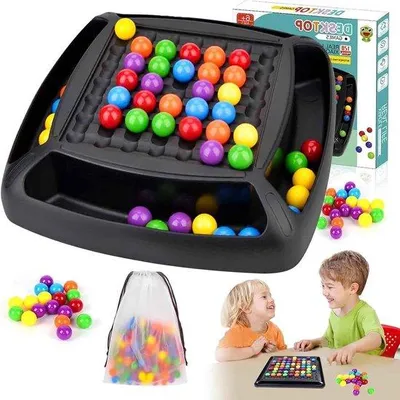 Produktbild von Spiel für Gesellschaftsspiele - Doppel-Duell-Regenbogenball-Spiel