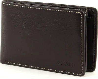 Image de PICARD porte-monnaie Diego Wallet With Flap Cafe brun