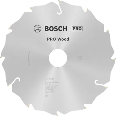 Productafbeelding van Bosch zaagblad Speedline Wood, 190 x 30 x 2,6 mm, FBA