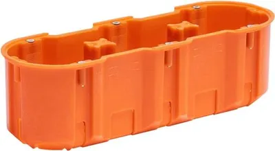 Zdjęcie produktu dla Puszka podtynkowa 3-krotna M3x60DF MultiwallSlim Simet 33407008