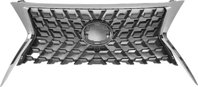 Image de Caliandre De Capot Supérieur Avant pour Lexus Gx460 2014-2022 Calandre De Capot Supérieur Avant Calandre De Pare-Chocs Avant Noir Chrome Argenté