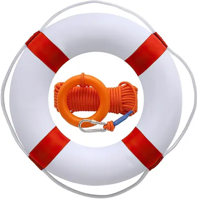 Produktbild von Rettungsring, fester Schaumring mit SchwimmbadRettungsring