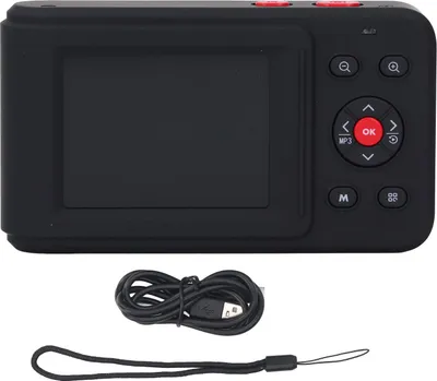 Produktbild von Digitalkamera 72MP 2,5K Videoausgabe Dual Screen Compact 16x Zoom Autofokus -Selfie für Reisetreffen Graduationen schwarz