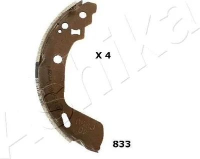 Produktbild von ASHIKA Bremsbackensatz Trommelbremse Hinten für SUZUKI SWIFT IV (FZ, NZ) 55-08-833