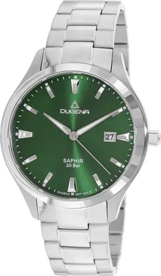Produktbild von Dugena 4460974 Herren-Armbanduhr, Edelstahl-Gehäuse, Metall-Armband