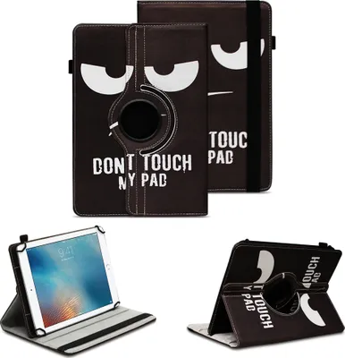 Produktbild von Tablet Hülle für Apple iPad 2025 Schutzhülle Tasche Case Cover 360 Grad DrehbarFarben:Motiv 1