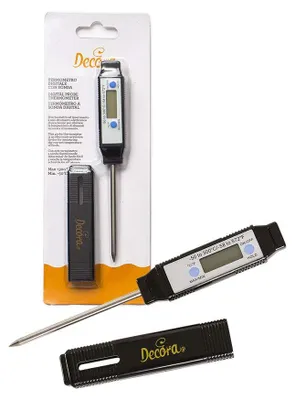 Digitales Thermometer -50 °C bis +300 °C, Edelstahlsonde, 10 cm