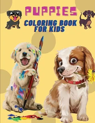 Produktbild von Puppies Coloring Book For Kids