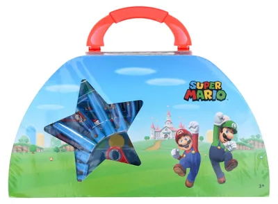Produktbild von Super Mario Mal- und Zeichenkoffer – Kreatives Kunst-Set für Kinder