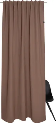 Produktbild von Schöner Wohnen Vorhang mit verdecktem Schlaufenband Solo Farbe zimt Größe 130x250cm